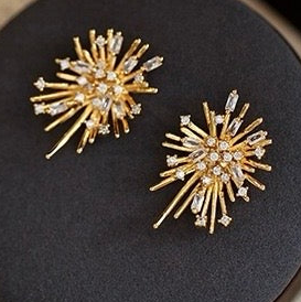 Blooming Gold Earrings