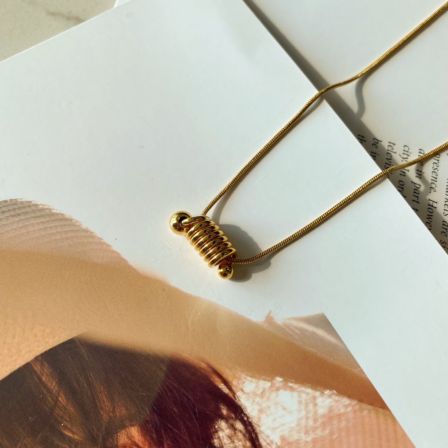 Spiral Pendant Necklace - Modingo Modingo