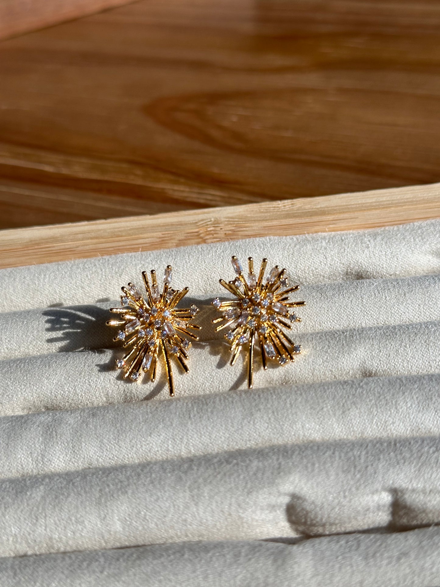 Blooming Gold Earrings