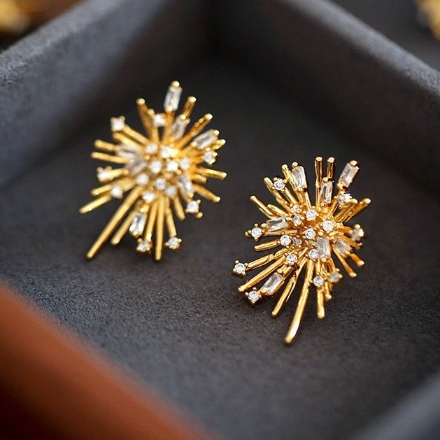 Blooming Gold Earrings