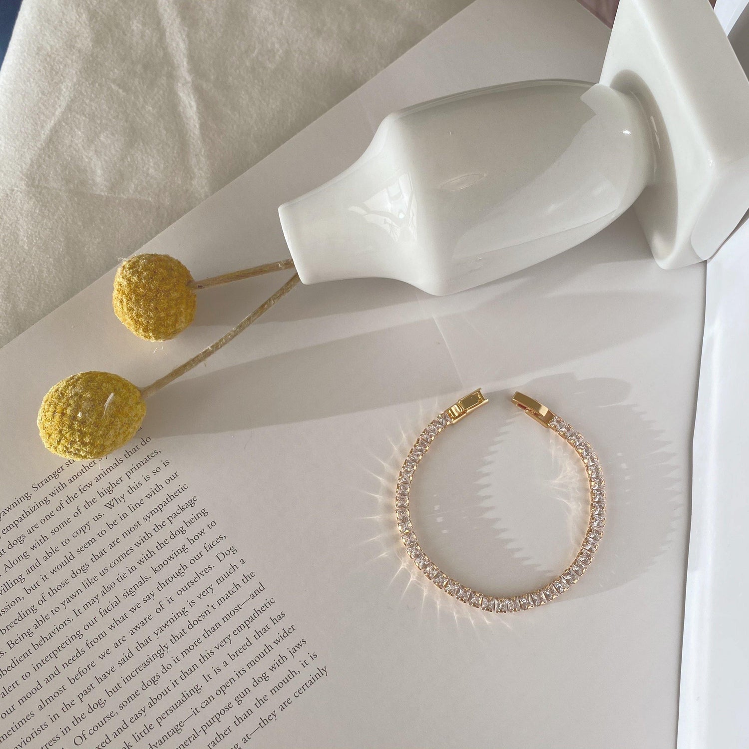 Paved zircon bracelet - Modingo Modingo