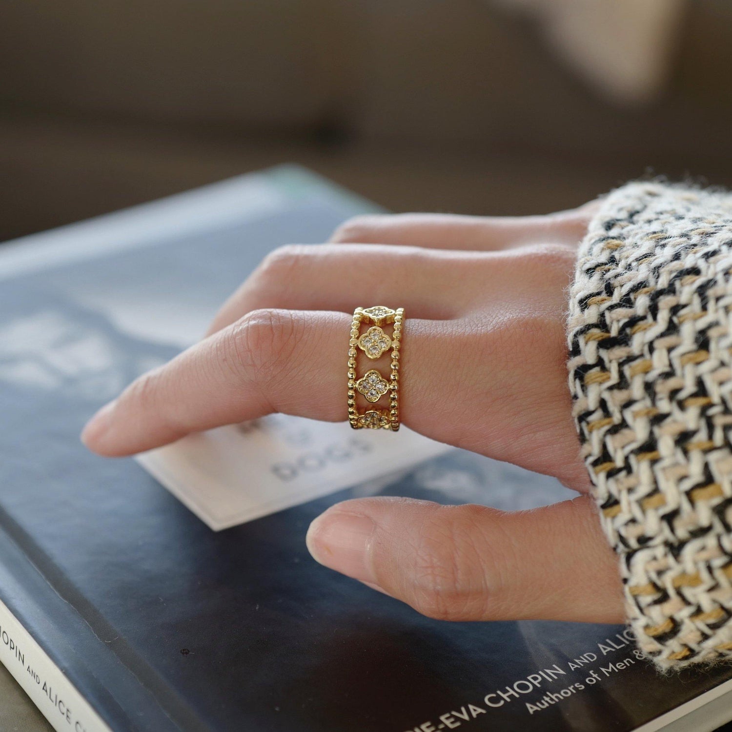 Four-leaf clover ring - Modingo Modingo