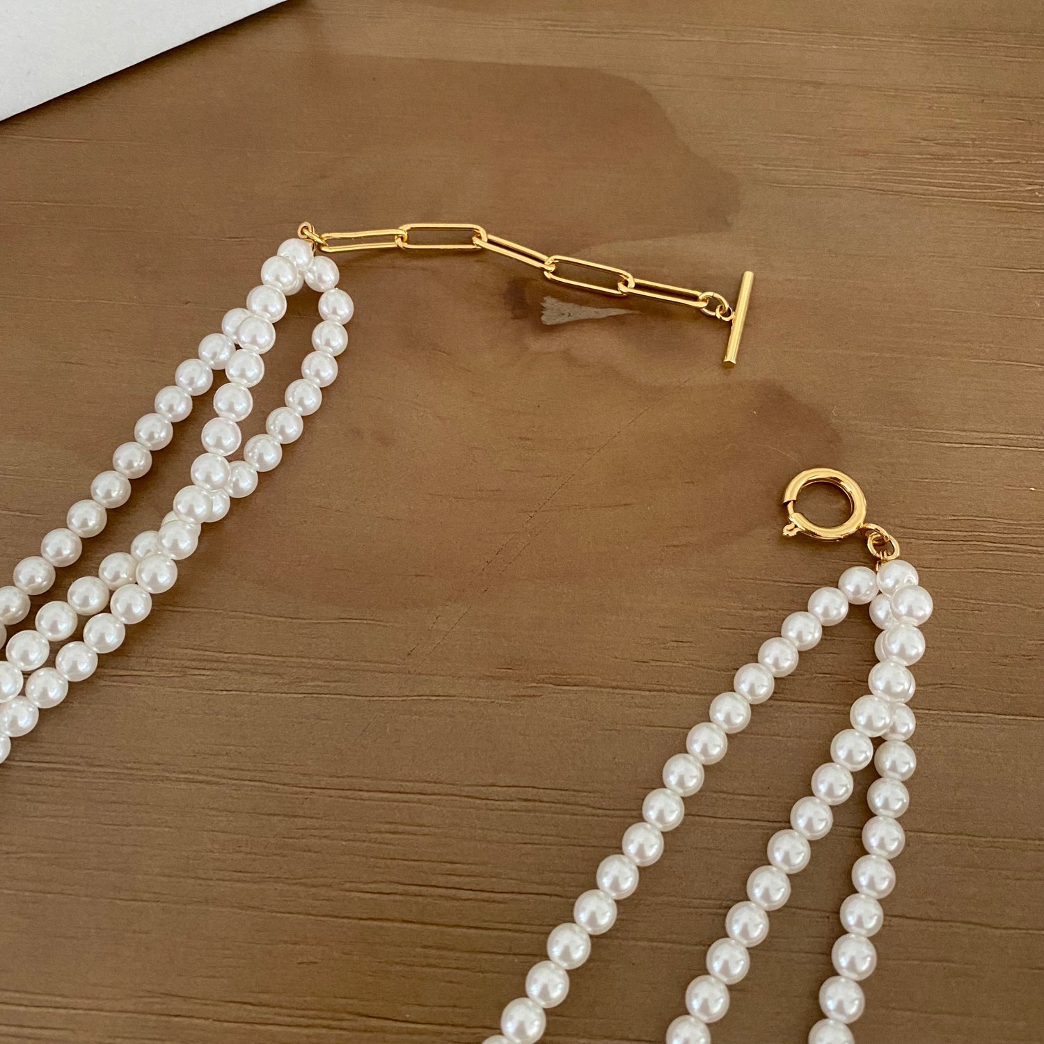 Multiple Layers Pearl Necklace - Modingo Modingo