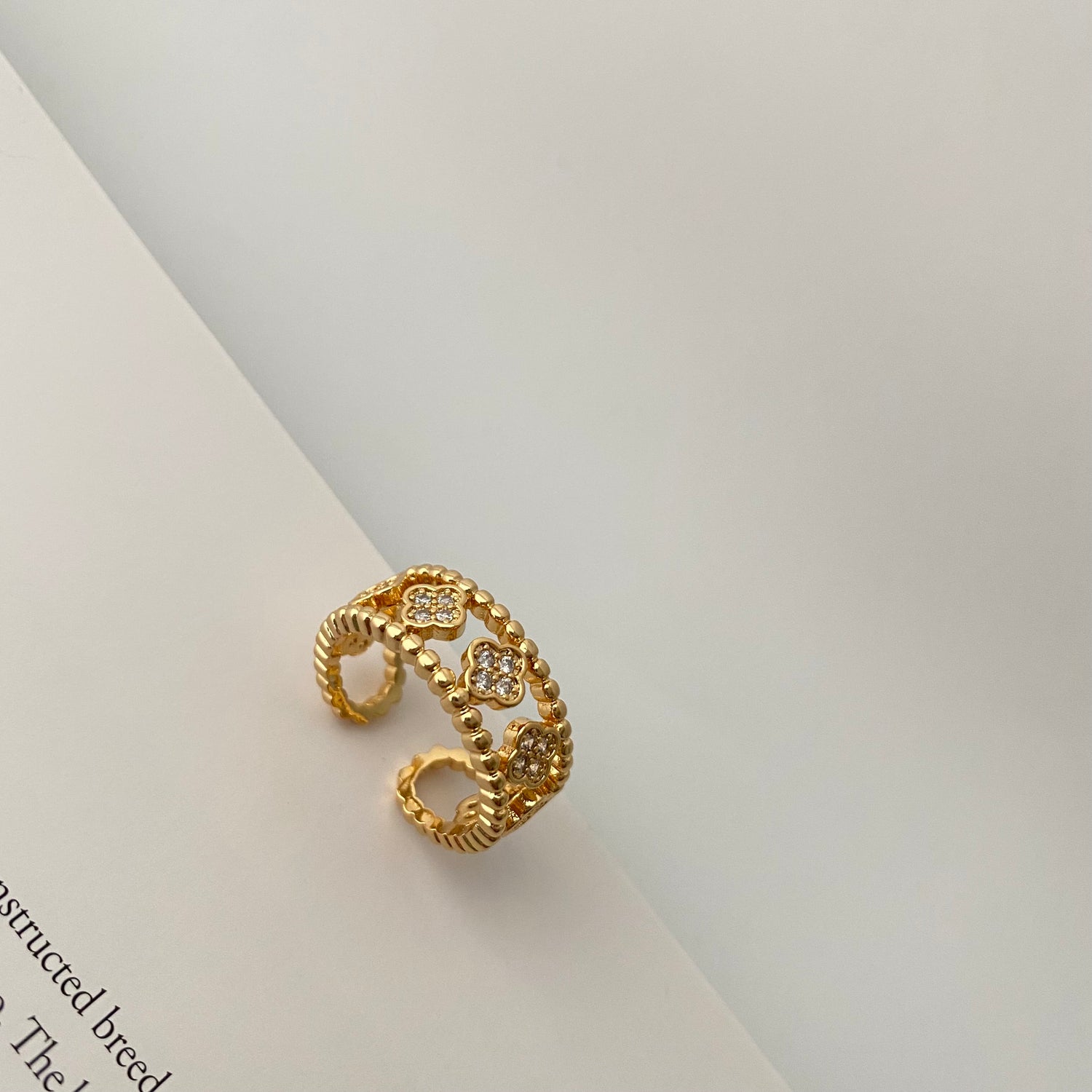 Four-leaf clover ring - Modingo Modingo