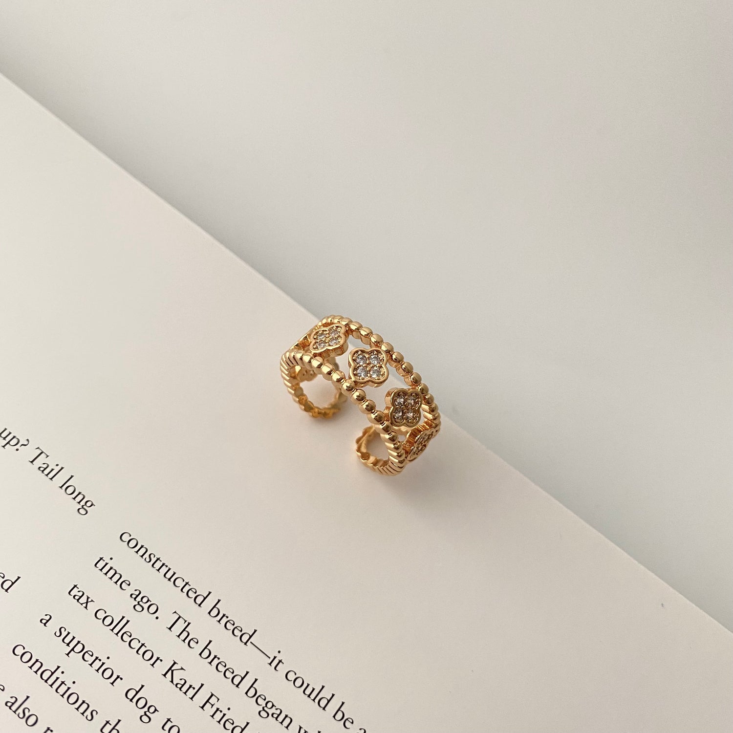 Four-leaf clover ring - Modingo Modingo