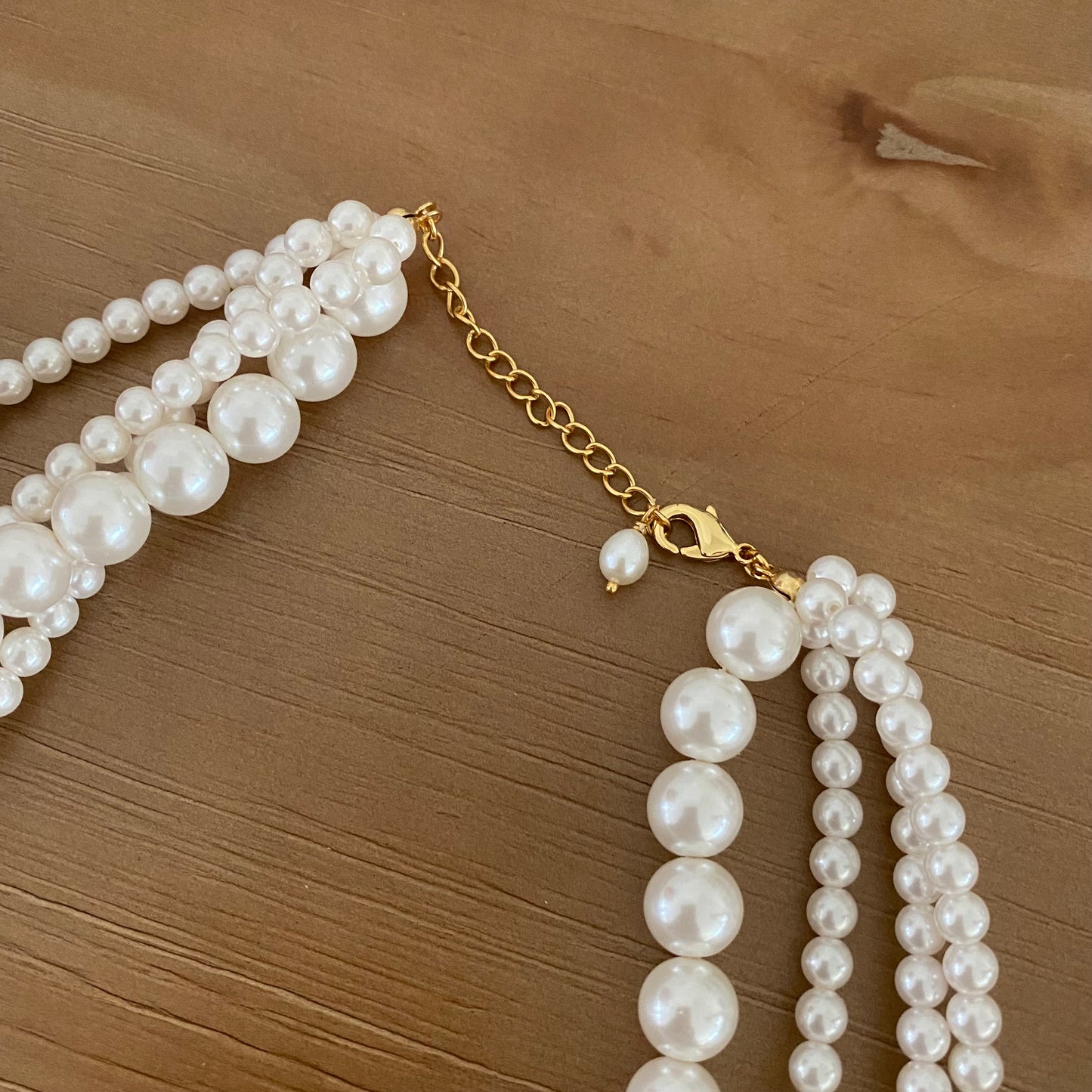 Multiple Layers Pearl Necklace