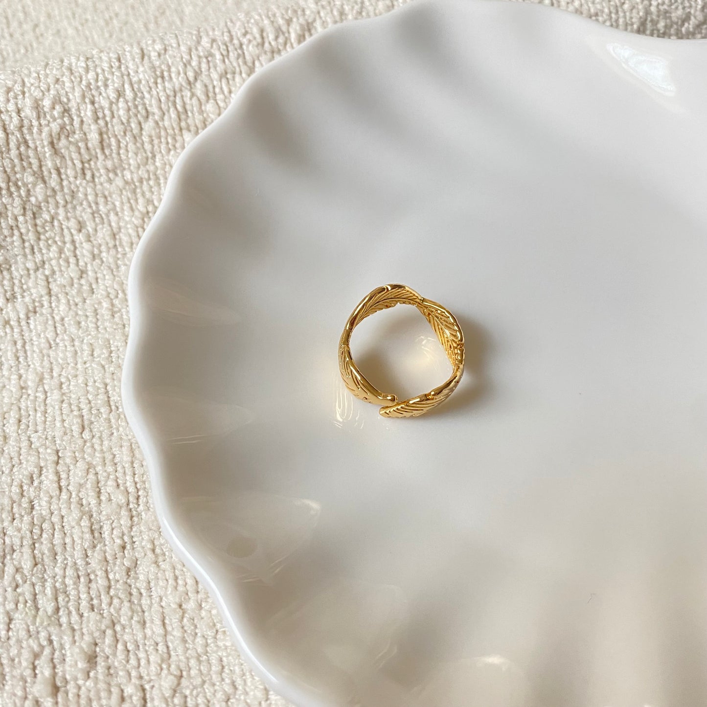 Tree Leaf Open Ring - Modingo Modingo