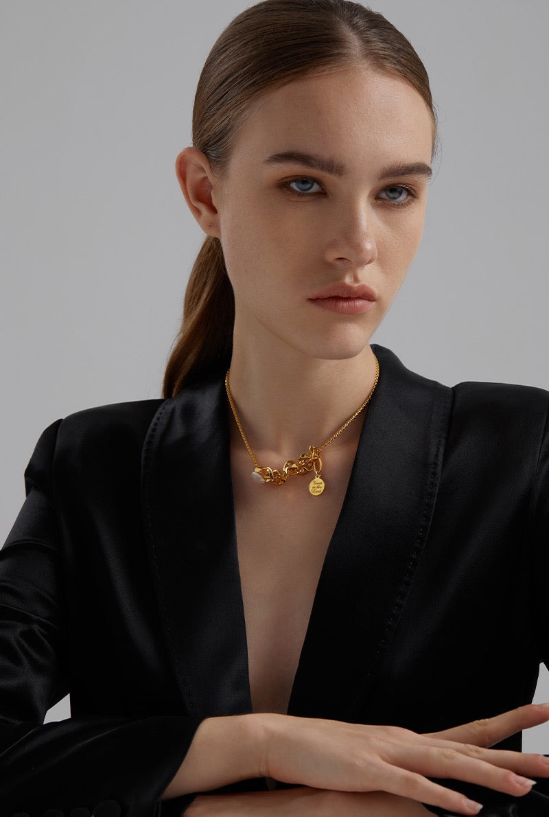 Baroque Pearl Choker - Modingo Modingo