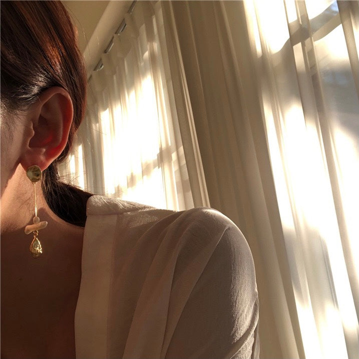 Natural Baroque Pearl Drop Earrings - Modingo Modingo