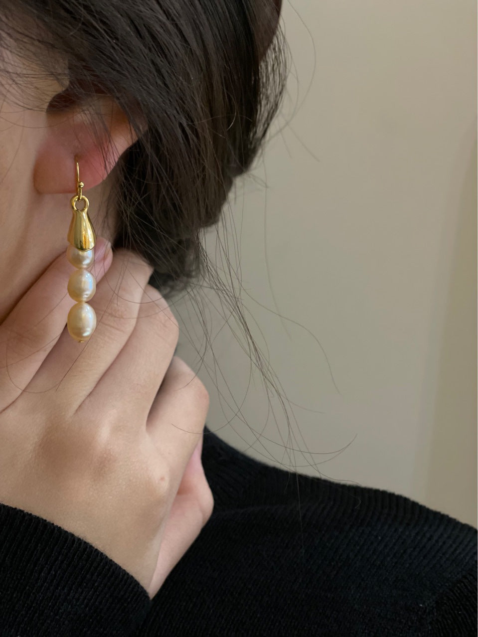 Pea Pearl Earrings - Modingo Modingo