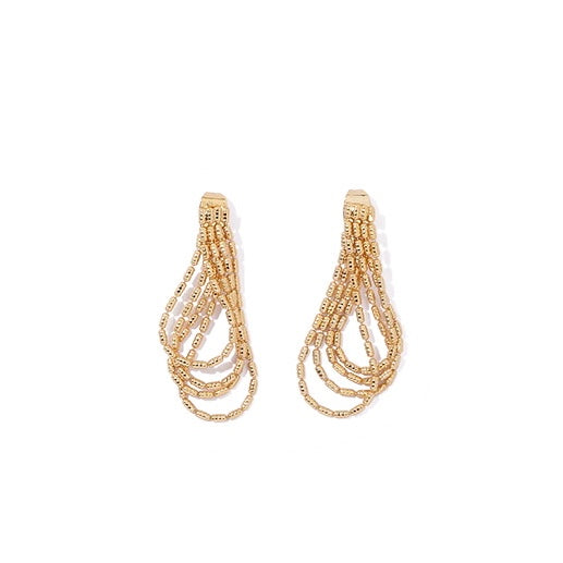 Ella Tassel Soft Hoop Earrings - Modingo Modingo