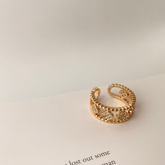 Four-leaf clover ring - Modingo Modingo