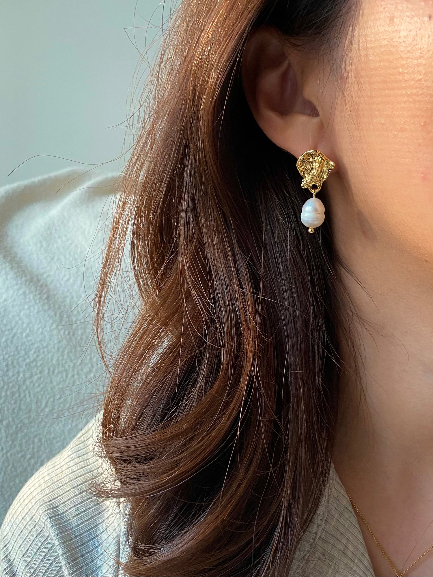 Lava Pearl Earring - Modingo Modingo