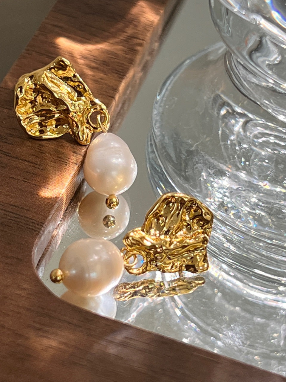 Lava Pearl Earring - Modingo Modingo