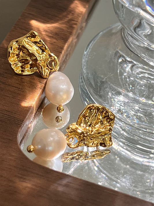 Lava Pearl Earring - Modingo Modingo