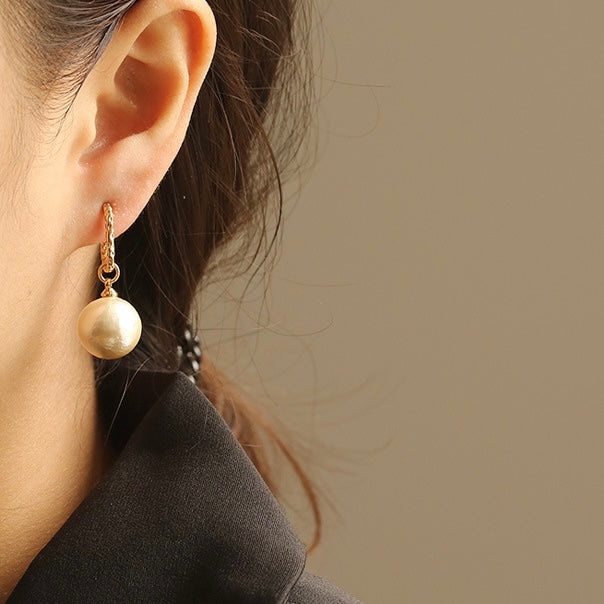 Cotton Pearl Drop Earring - Modingo Modingo