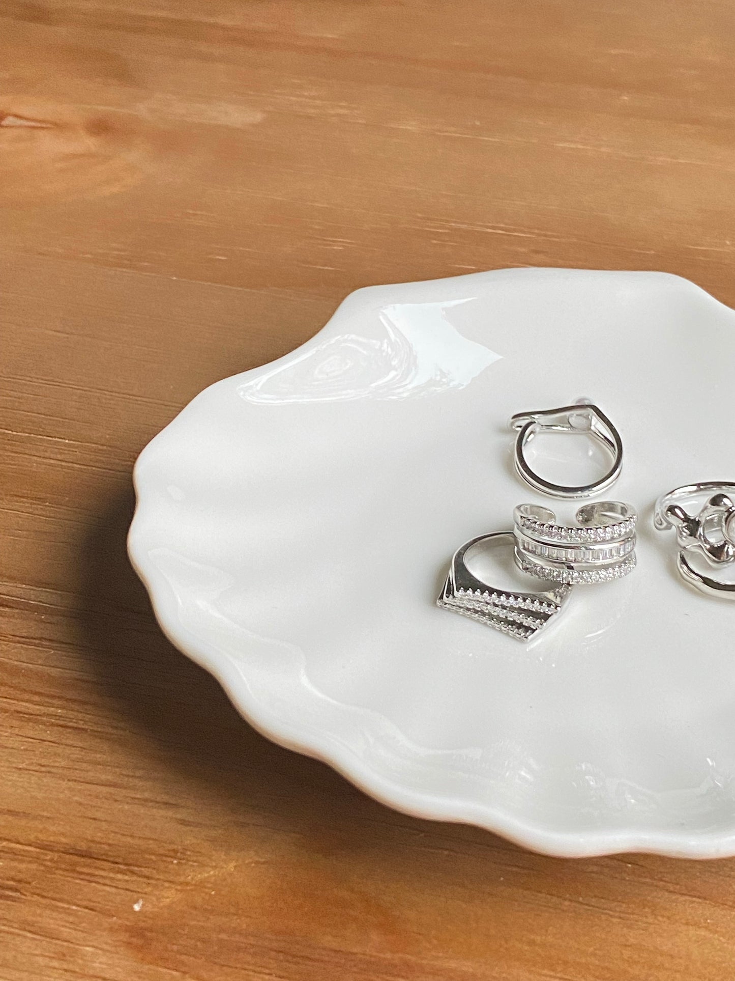 Layer Zircon Silver Ring - Modingo Modingo