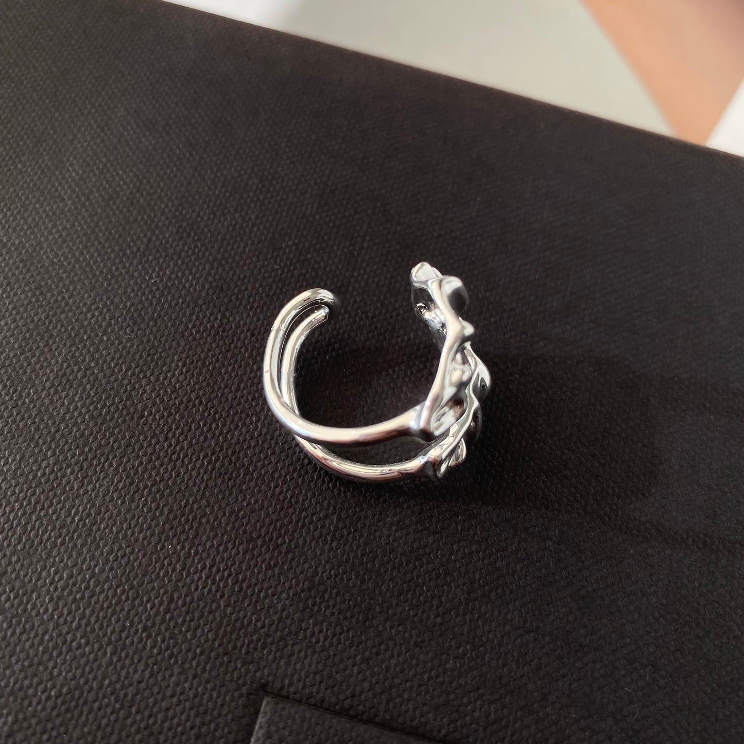 U Shape Silver Open Ring - Modingo Modingo