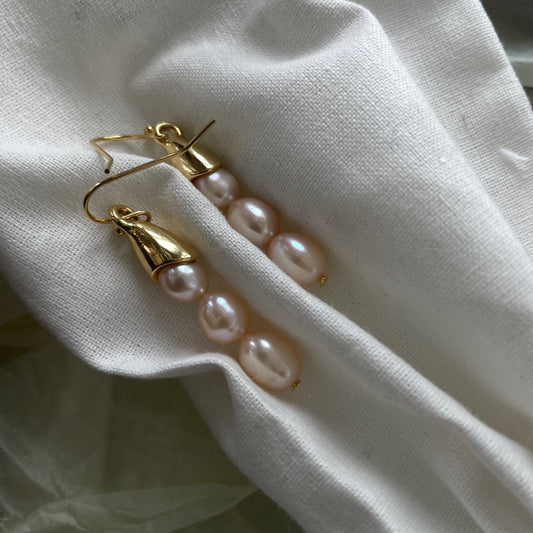 Pea Pearl Earrings - Modingo Modingo
