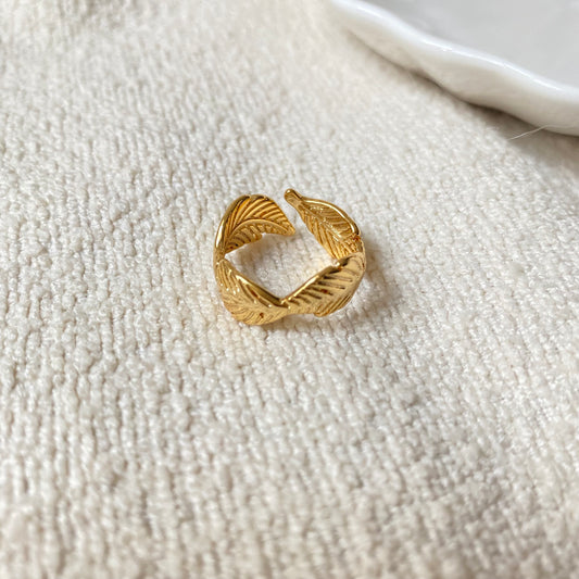 Tree Leaf Open Ring - Modingo Modingo